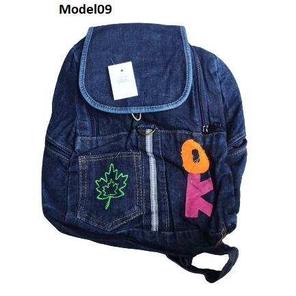 Tas ransel jeans cewek korea murah