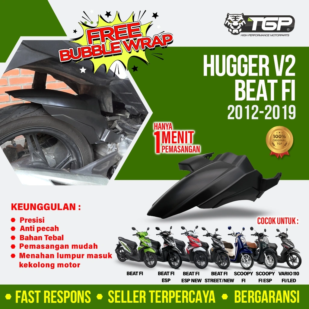 Spakbor kolong beat fi /spakbor kolong scoopy fi / hugger beat fi / hugger scoopy fi