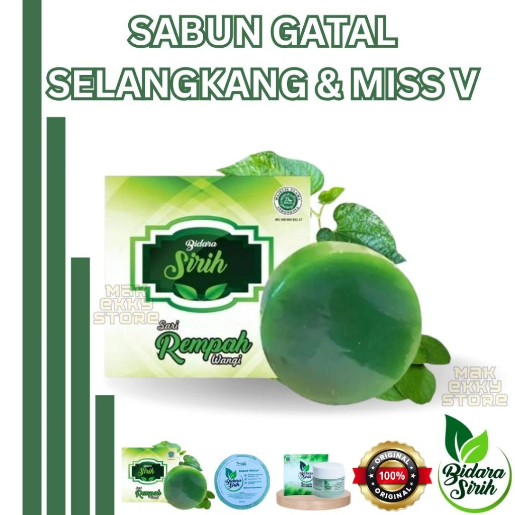 SABUN MISS V SABUN BIDARA SIRIH SABUN GATAL HERBAL & BPOM
