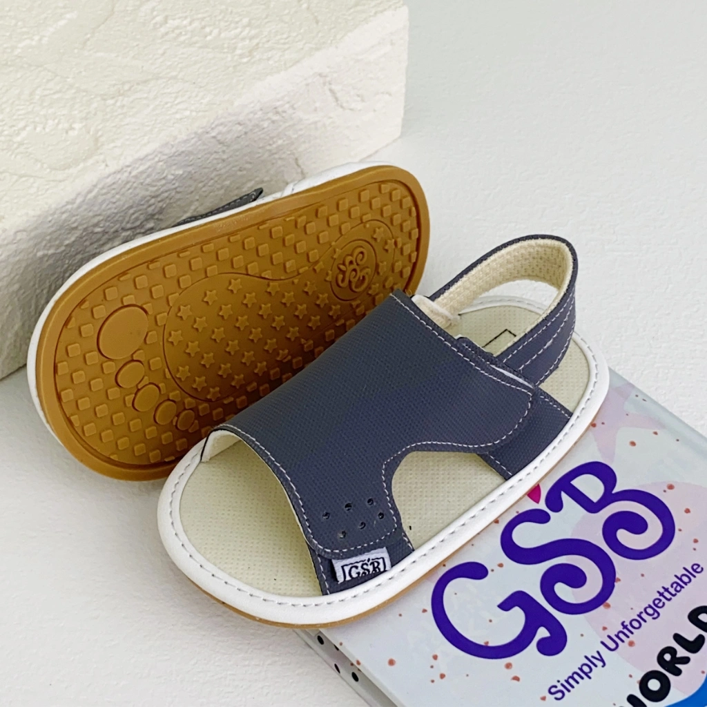 sandal bayi sepatu bayi umur 2-12 bulan model casual S01 polos ABU Polos Ringan & Anti Slip Terbaru