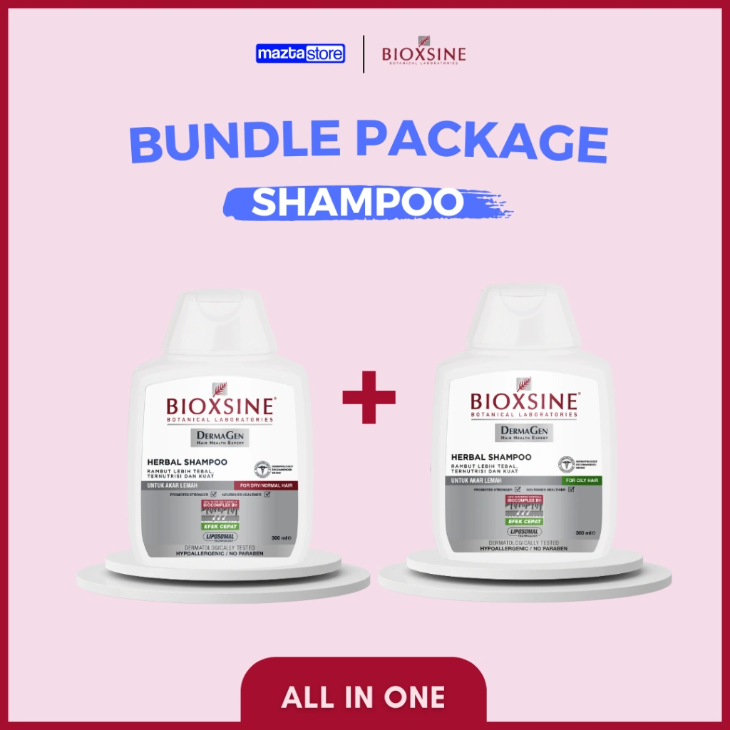 Bioxsine Dermagen Shampoo All in One Oily Hair + Dry Normal