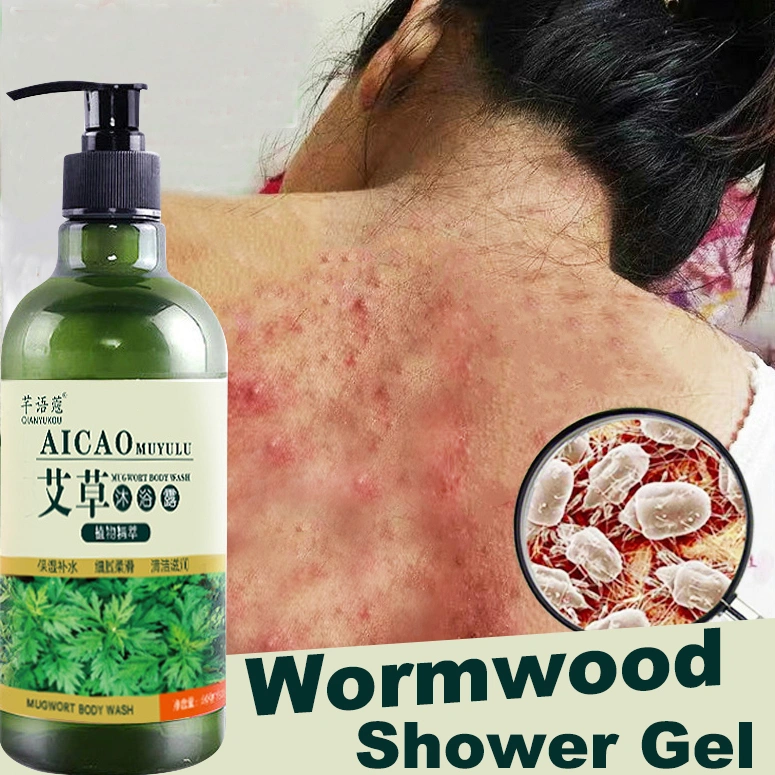 Acne body wash Sabun mandi cair Sabun jerawat 500ml Sabun jerawat punggung Penghilang jerawat Shower gel apsiintus Lotion anti-bekteri dan anti-gatal Menghilangkan jerawat dan tungau wewangian tahan lama