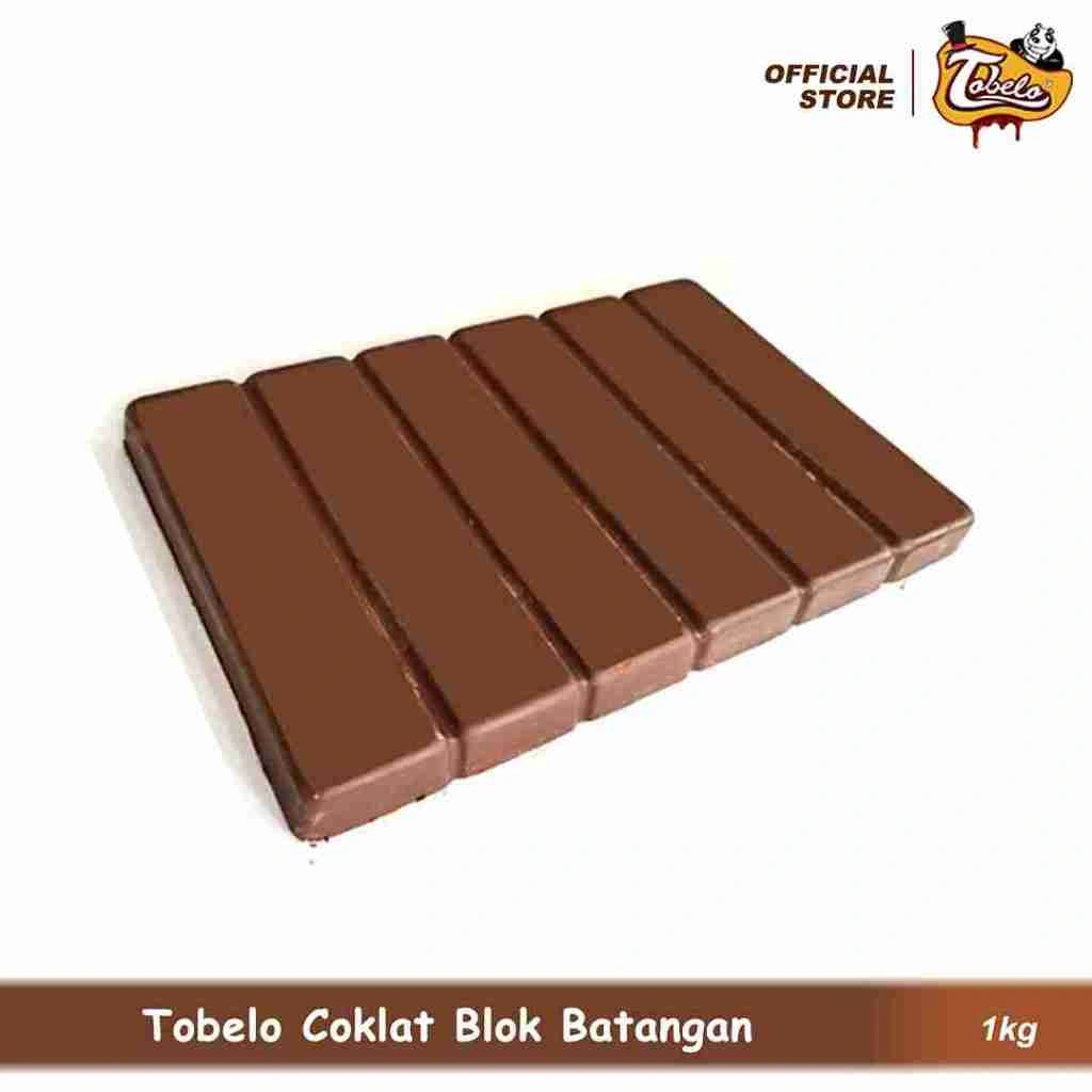 Tobelo Chocolate Blok Coklat Batangan 1kg Cokelat Manis Halal BPOM