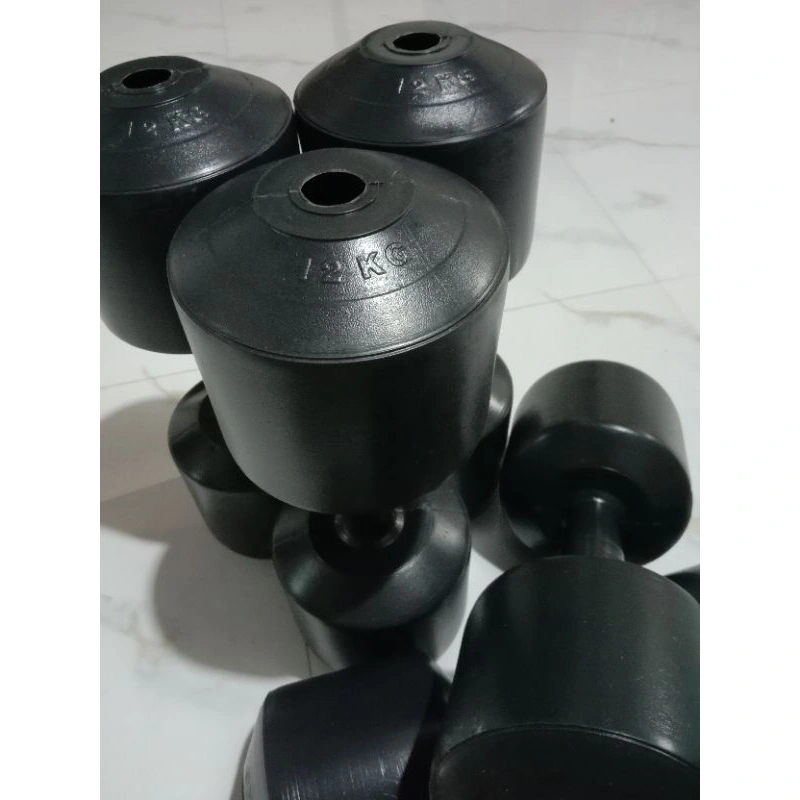 Barbel 12 kg kosongan tanpa isi