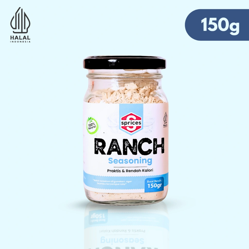 Sprices Ranch Seasoning Salad Dressing Rendah Kalori 150g