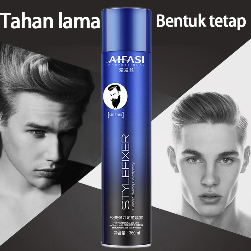 Semprotan Gel Rambut Tahan Lama untuk Pria Wax Rambut untuk Menjaga KelembapanGel Rambut Aroma Segar