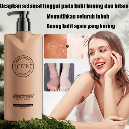 Body Lotion/Lotion Pemutih Tubuh Permanen 500ml Losion Pencerah Tubuh/Lotion Tubuh Pelembab Kering