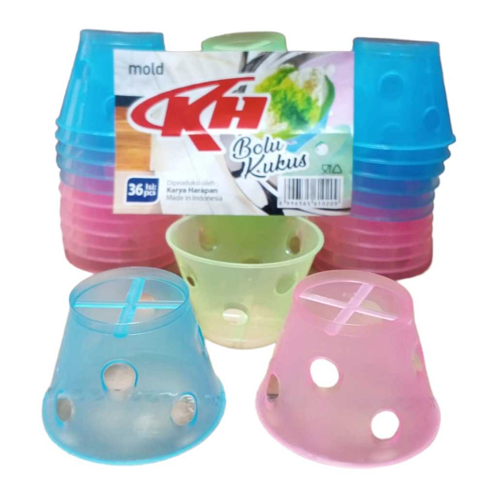 36pcs Cetakan bolu kukus Bahan plastik Bagus dan tebalnya / Cetakan Kue 3 lusin / CETAKAN MURAH BISA COD