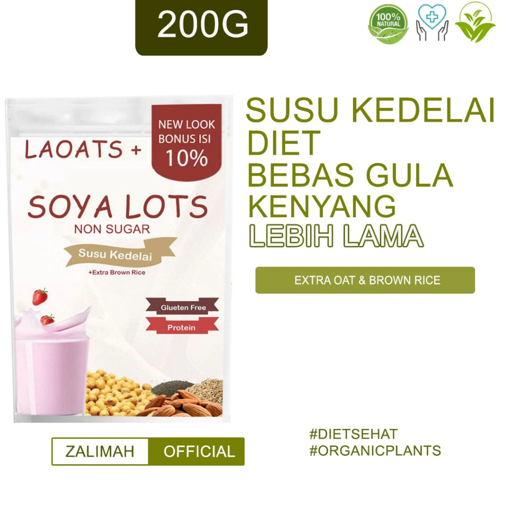 Susu Protein Penggemuk Badan Susu Kedelai Bubuk Whey Protein Susu Kedelai Bubuk Non Sugar Laoats