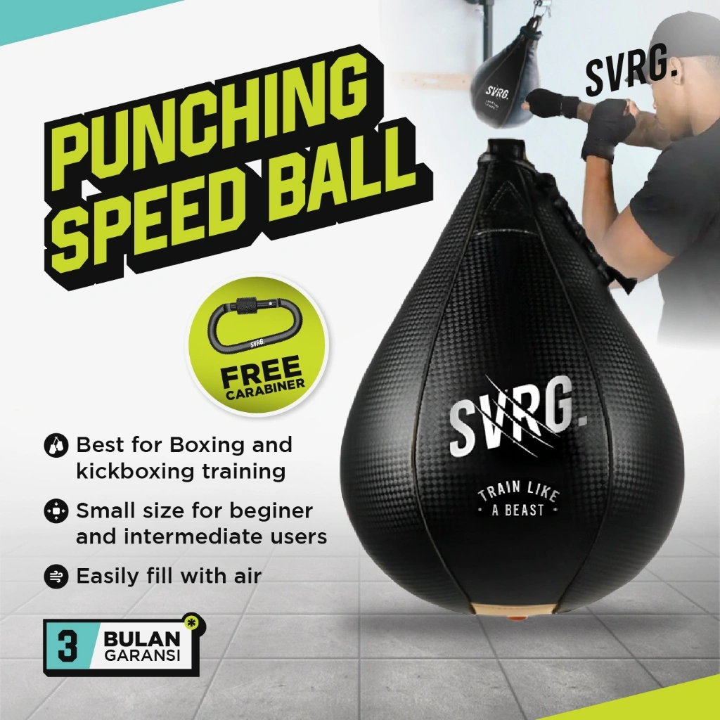 SVRG. Speed Punching Ball - Samsak Tinju Kecil