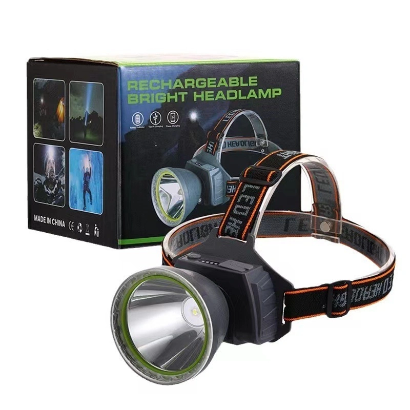 MOVTESS ZJ-8001 Senter Kepala LED Headlamp Super Terang Outdoor Anti Air Waterproof 2024