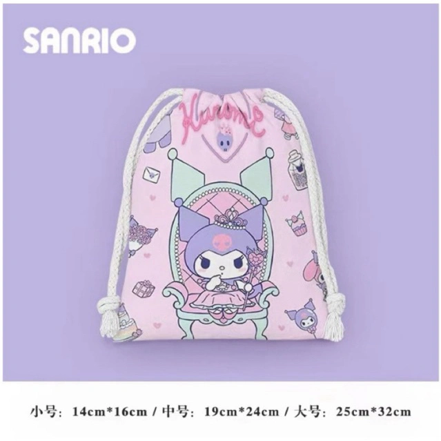 Pouch serut san*rio/ tas serut san*rio kuromi melody cinamoroll