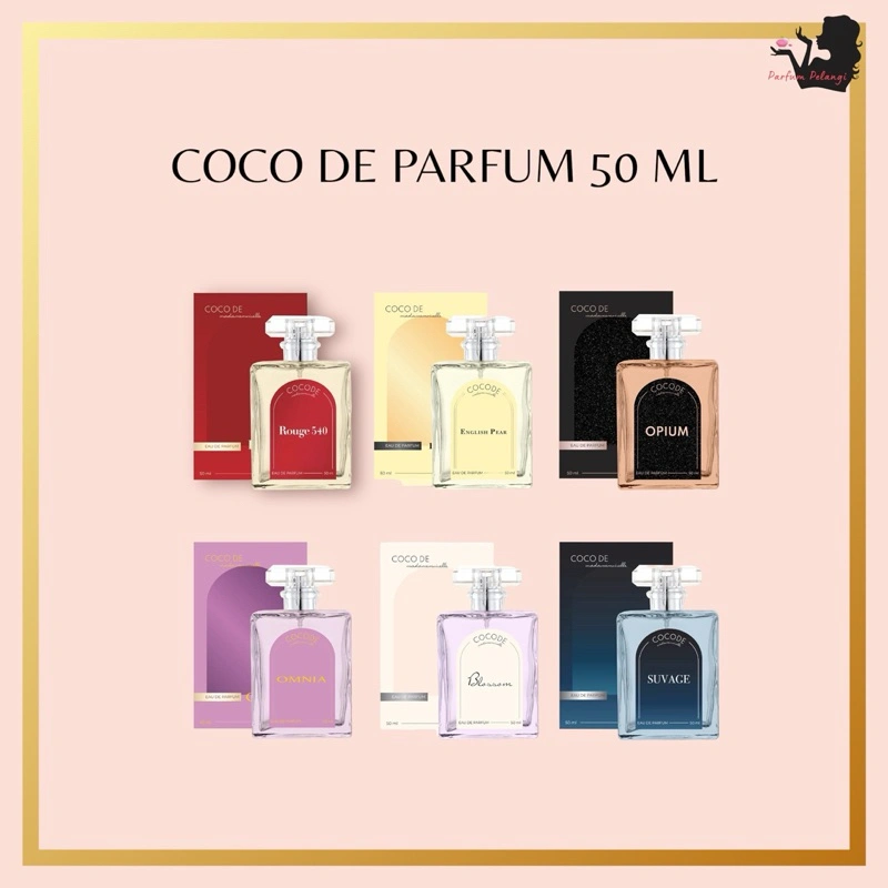 SANDRELLA Parfum Unisex Eau De Parfum 50 Ml Madamemoiselle Long Lasting Fragrance SAN-M