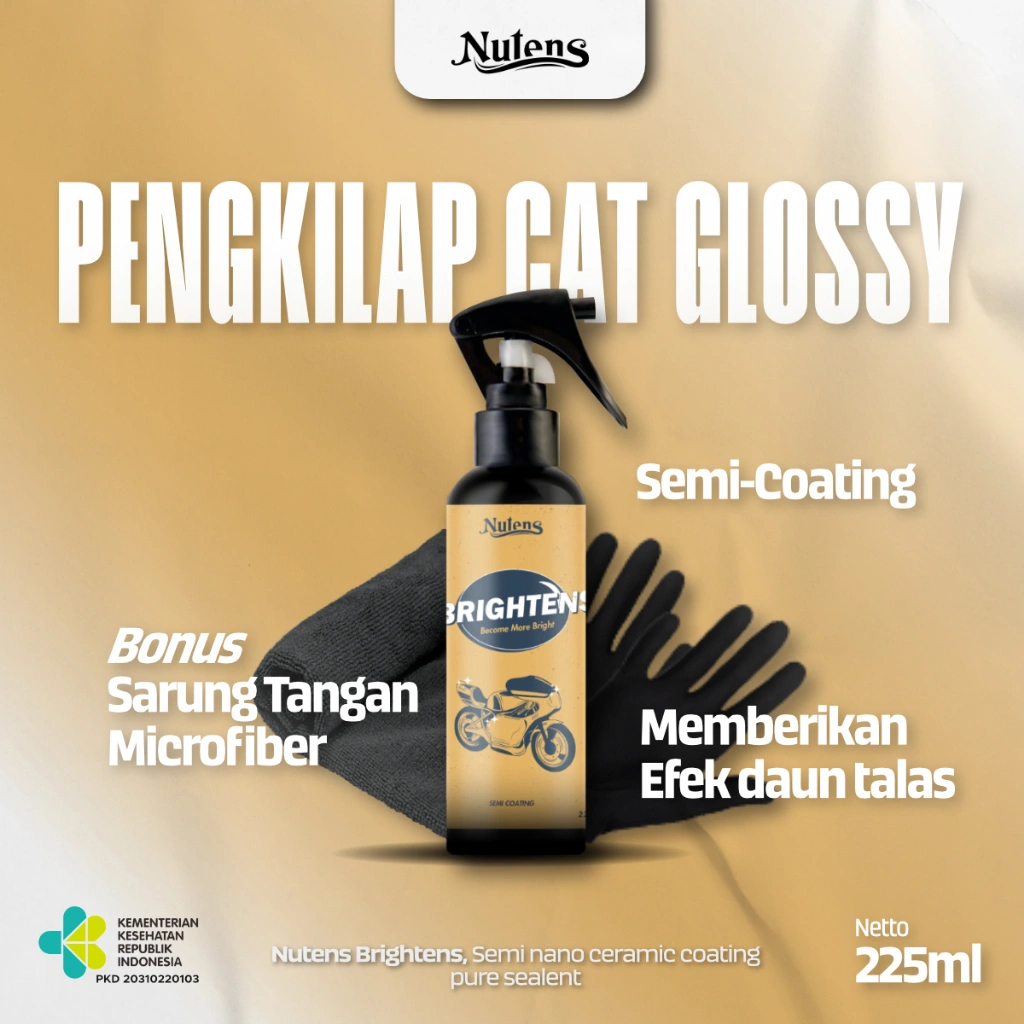 Nutens Brightens - Semi Coating Nano Ceramic Pure Sealant