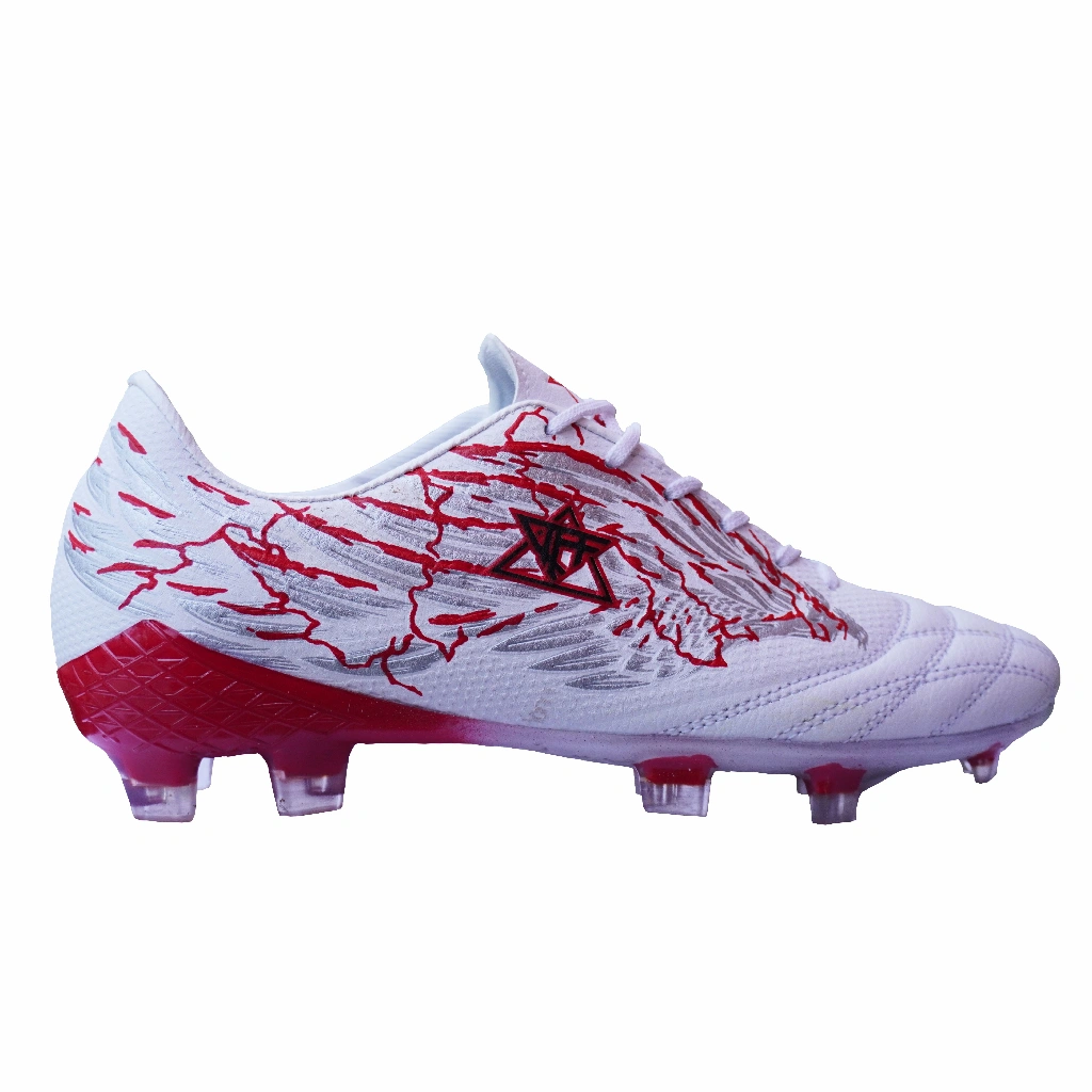 RAF - Sepatu Bola Arranoa White Red 2024