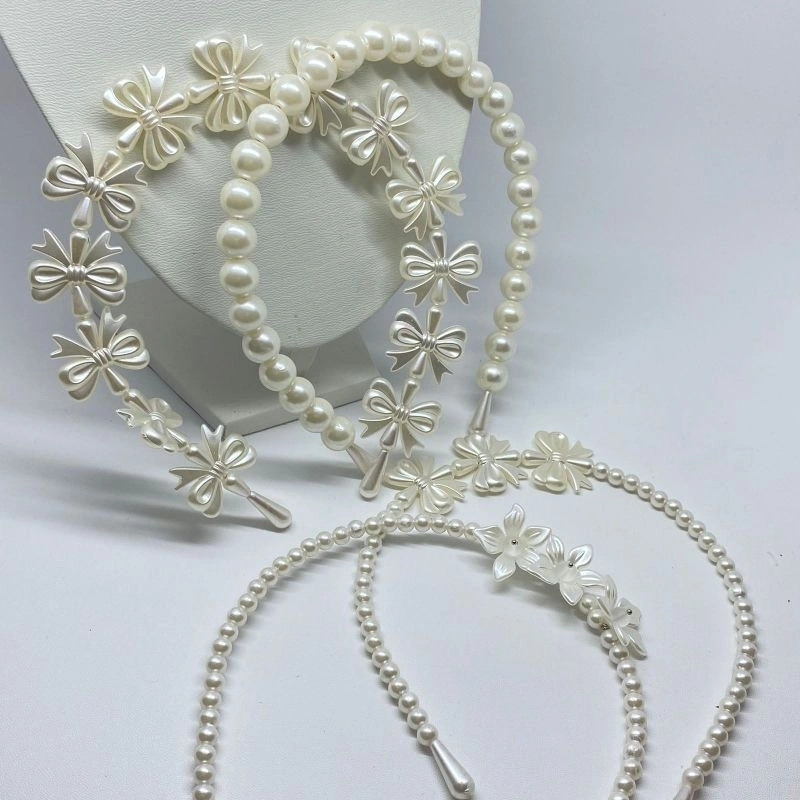 bando pita/bando mutiara kristal/korean style