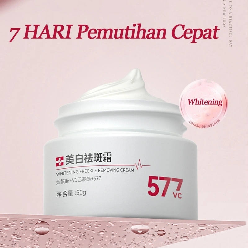 N.S.C Krim 577 Pemutih Kulit Wajah Cepat / Krim Niacinamide / Pemutih / Pemutih Kuat / Mencerahkan