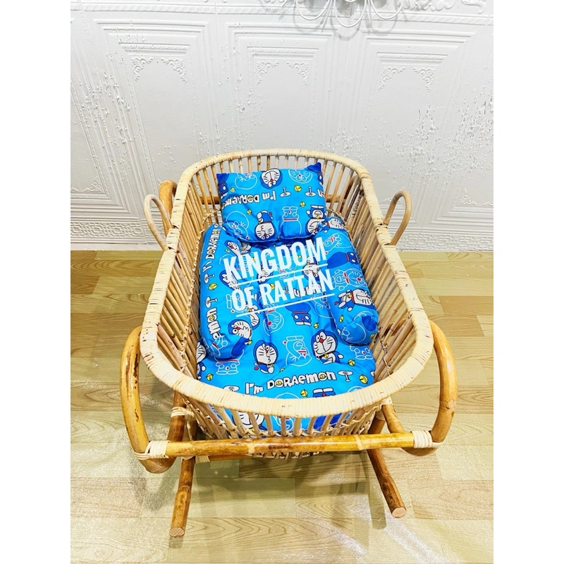 Ayunan bayi rotan/Ayunan lantai/ayunan anak lucu/Tempat tidur bayi murah/ranjang bayi