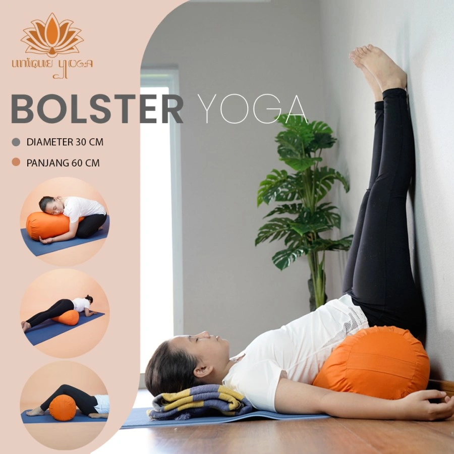 YOGA BOLSTER BESAR / OLAHRAGA YOGA / ALAT BANTU YOGA 30x60