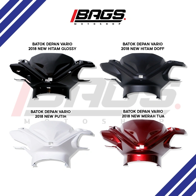 Batok Kepala Depan Belakang Vario 125 150 New 2018 Sampai 2021 K59 - BATOK DEPAN orii