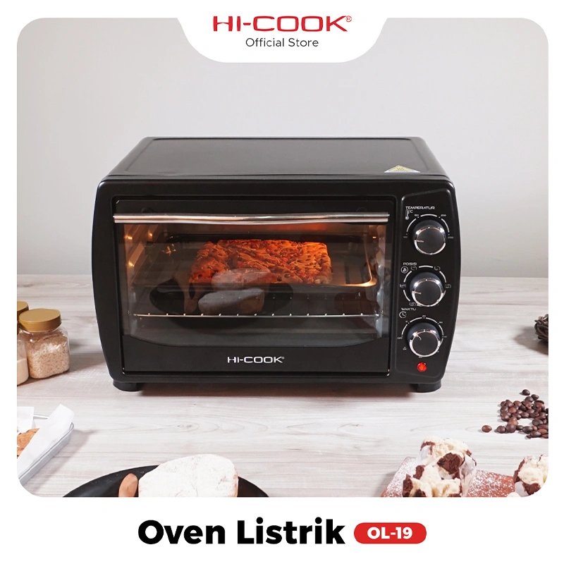 Hi-Cook Oven Listrik Low Watt Serba Guna Tipe – OL-19