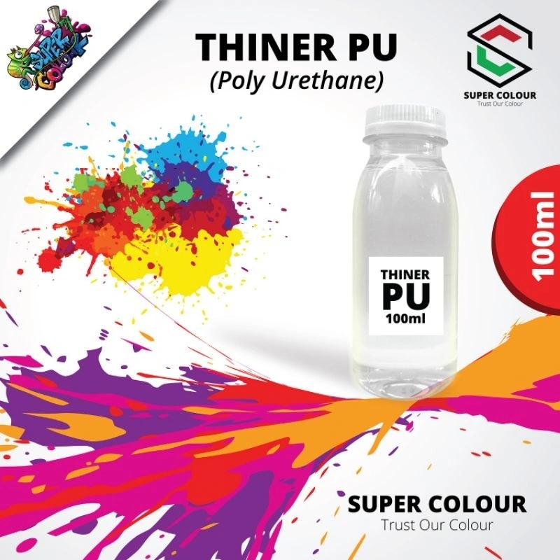 Tiner PU Extra Slow eceran termurah original 100ml