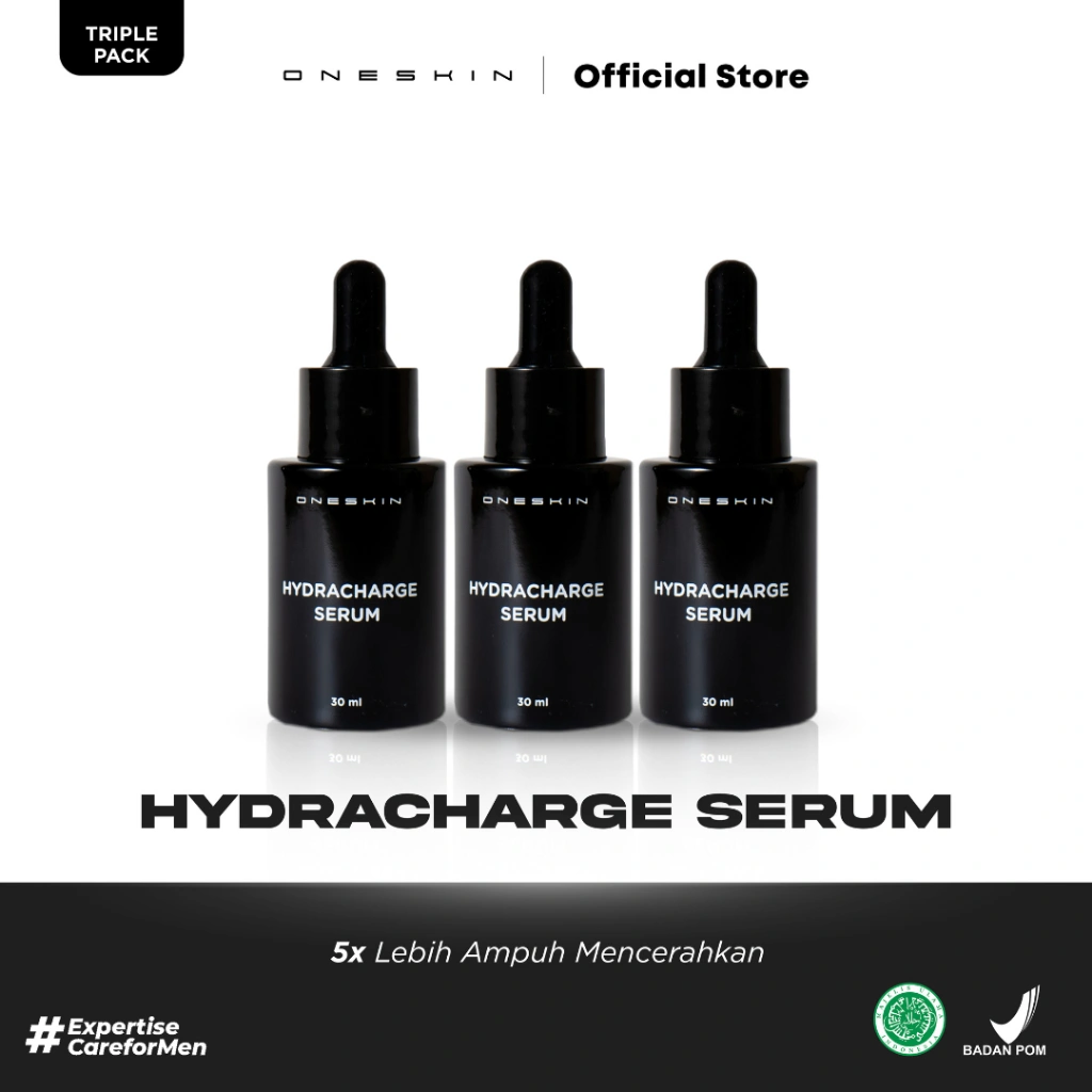Oneskin Hydracharged Serum⁣⁣⁣⁣ With Niacinamide | Triple Pack