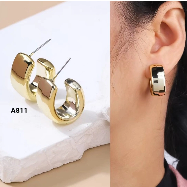 anting hijab/925 Anting 925 Anting/Laid Silver Titanium/Minimalis Earrings Jewelry