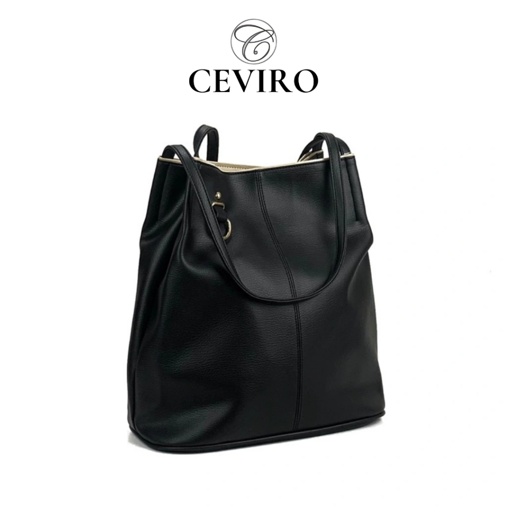 CEVIRO Tas Totebag Kuliah Model Terbaru Iconic Bag Totebag Wanita Simple