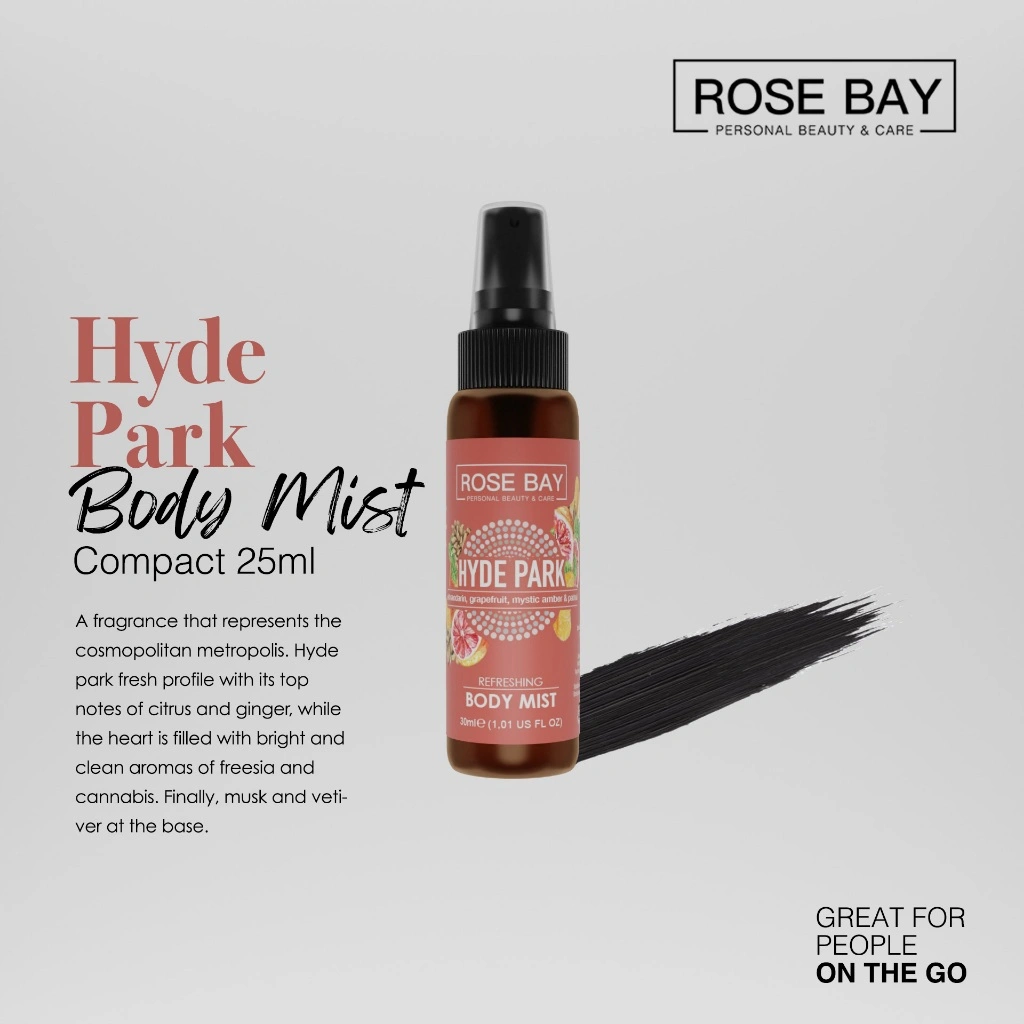 Suburb Rose Bay Hyde Park Body Mist - 25ml | Mist Fragrance