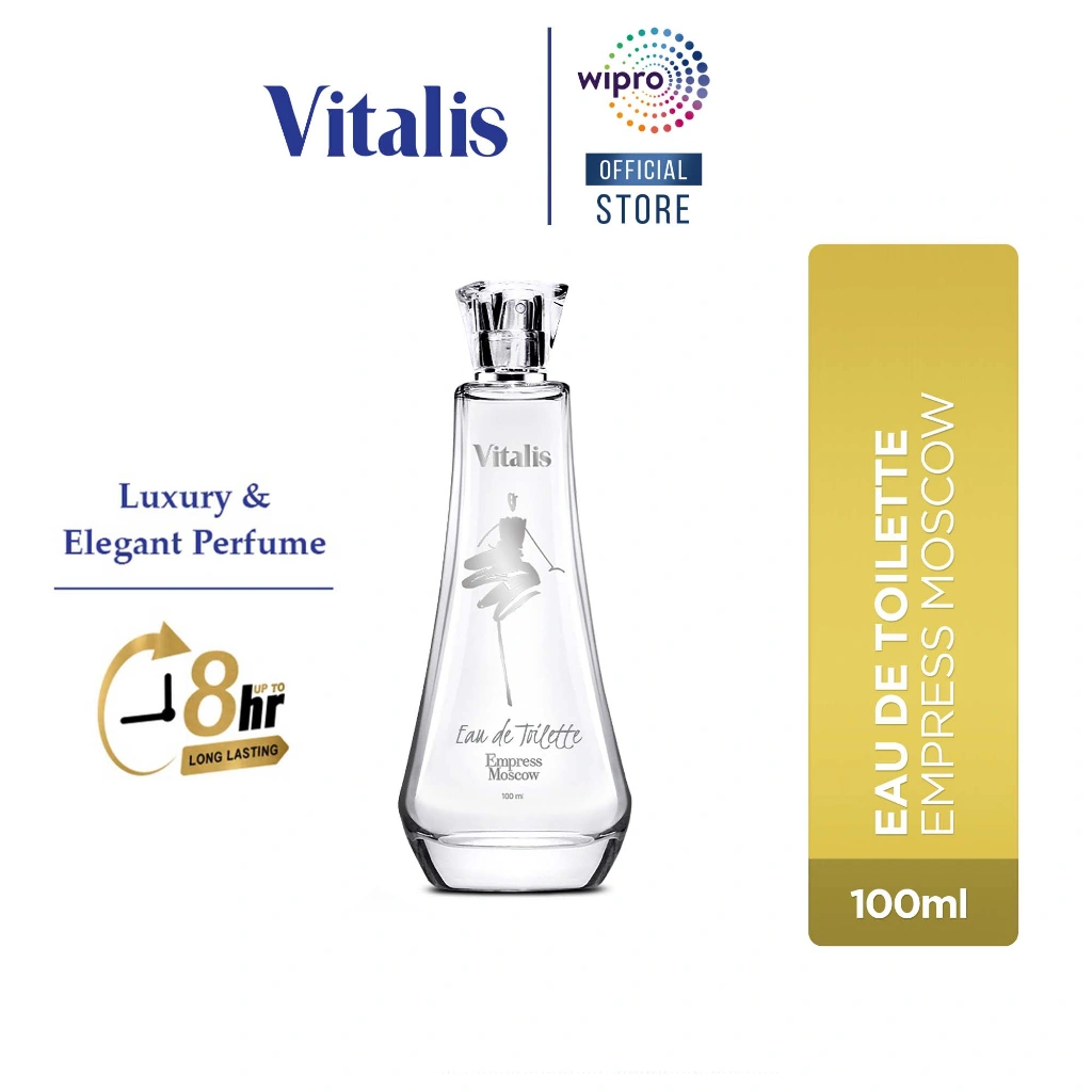 Vitalis Eau De Toilette Empress Moscow 100ml - Parfum Wanita Long Lasting Luxurious Fragrance
