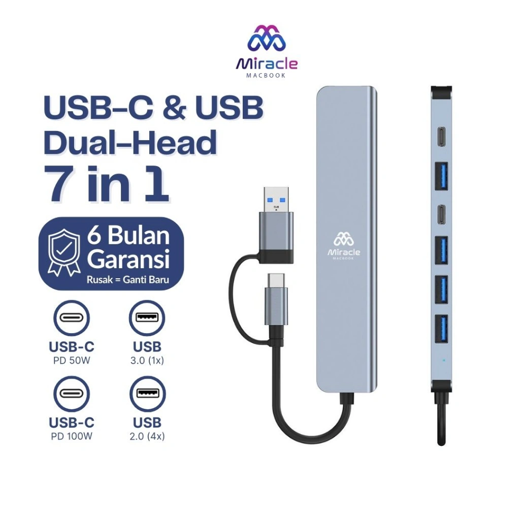 (2217)USB C Hub Type-C 3.1 to 4K HDMI-Compatible RJ45 USB SD/TF Card Reader PD Fast Charge 7-in-1 USB Dock