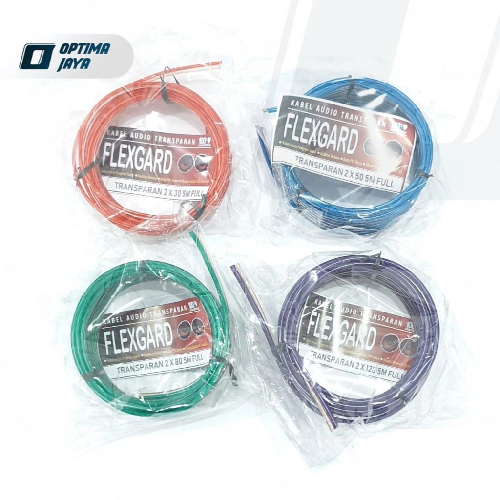 Kabel Audio Transparan 5 ~ 10 Meter Full FG Monster