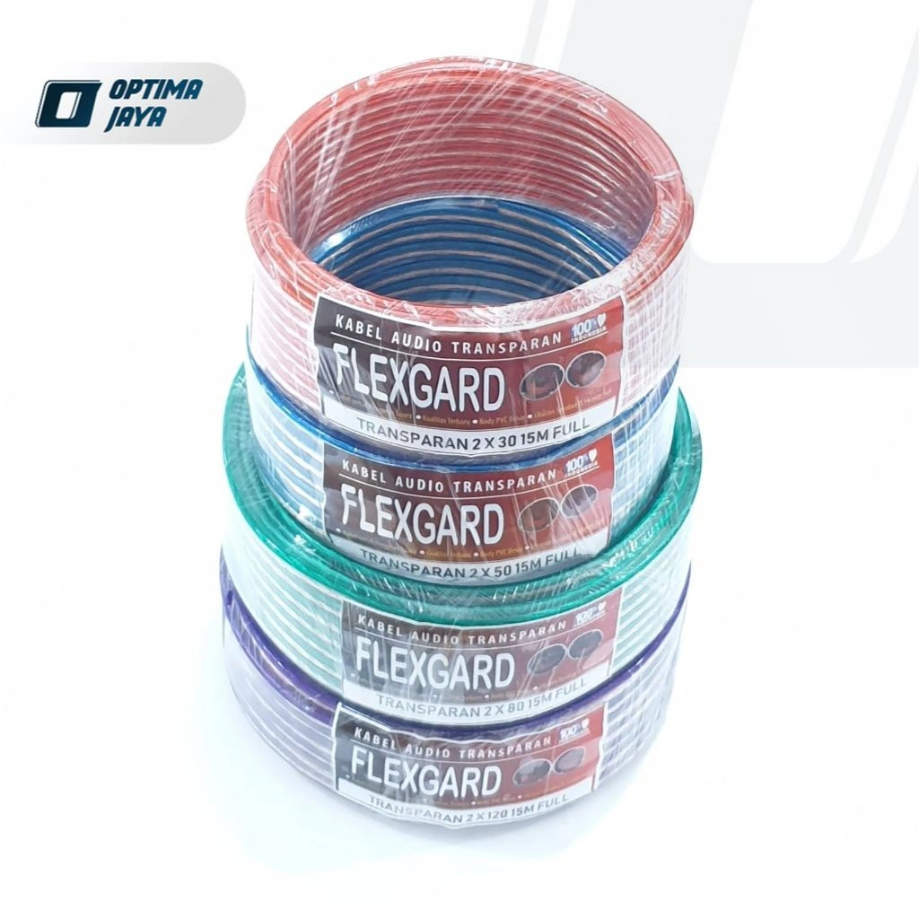 Kabel Audio Transparan 15 ~ 25 Meter Full FG Monster