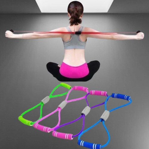 Alastic stretching rope fitness tali lentur yoga