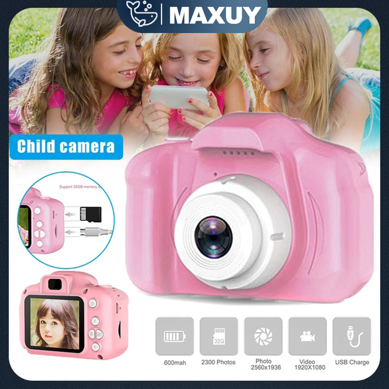Camera digital camera mini kamera digital anak USB 2.0 IPS 800W Piksel Mini Kids Toy Mainan Dapat Merekam Video