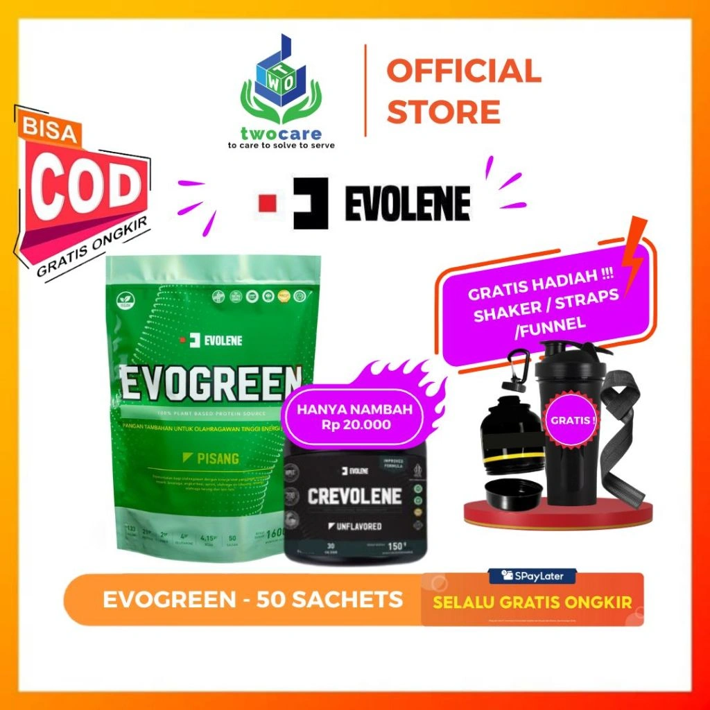 Evolene - Evogreen 50S 100% Plant Based Protein