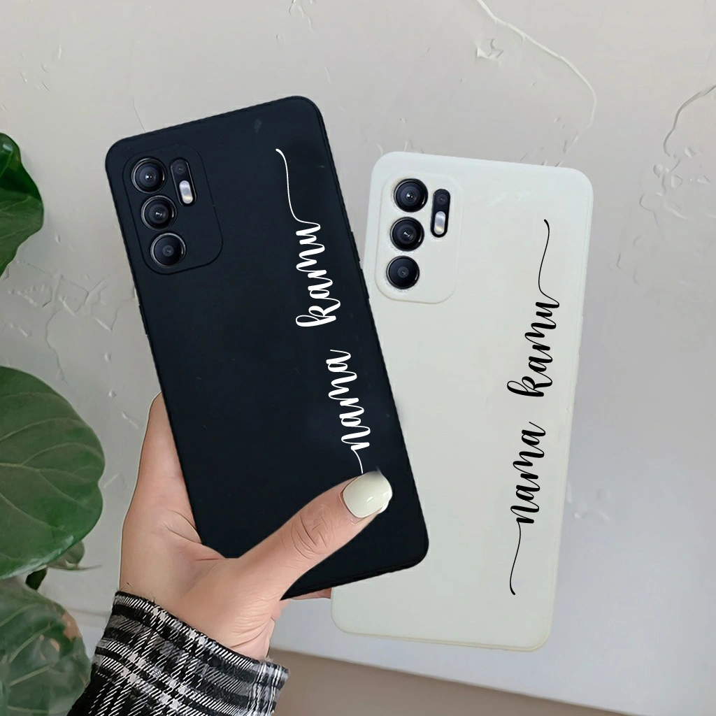 [S] Custom Nama Bahan Softcase Untuk Semua Tipe HP -   Custom Nama - Softcase Custom Nama - Softcase