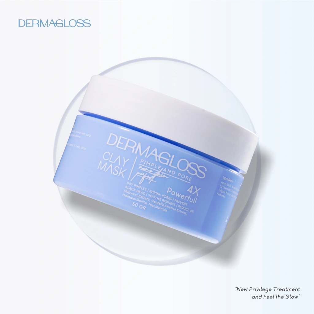 DERMAGLOSS - Extra Clear Pimple & Pore Clay Mask