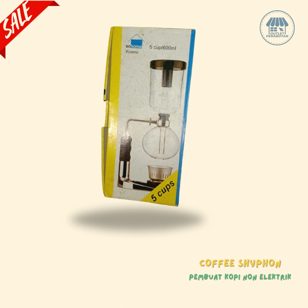 CUCI GUDANG STOK LAMA | PEMBUAT KOPI / COFFEE SHYPON