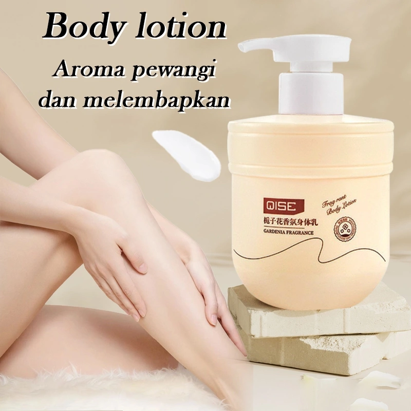 Pelembapan Body lotion 300g Mencegah kulit kering Lotion tubuh Bunga gardenia melembapkan kulit