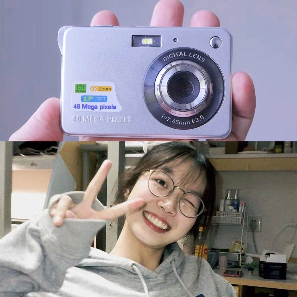 Kamera digital pocket CAM 48MP 8X 1080P digicam kamera murah digital camera mini kamera