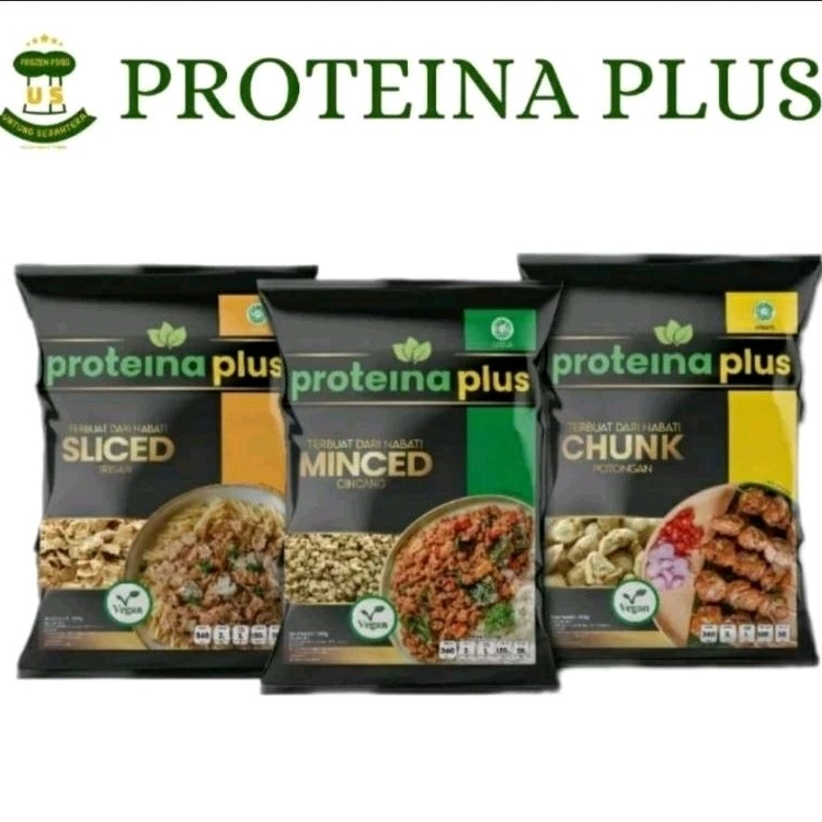 Proteina Plus - Plant Based Protein - Daging Analog Vegan Vegetarian dan Halal