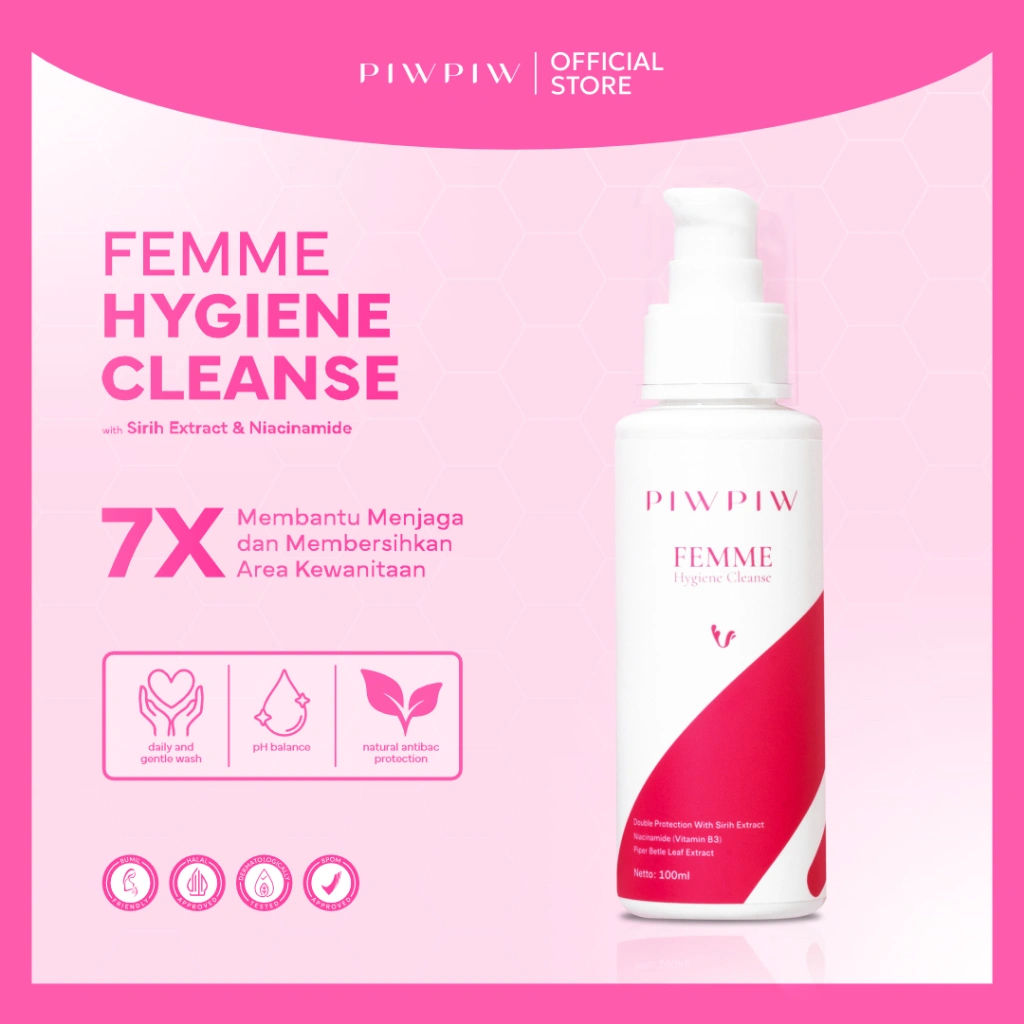PIW PIW Femme Hygiene Cleanse - Sabun Pembersih Khusus Area Kewanitaan