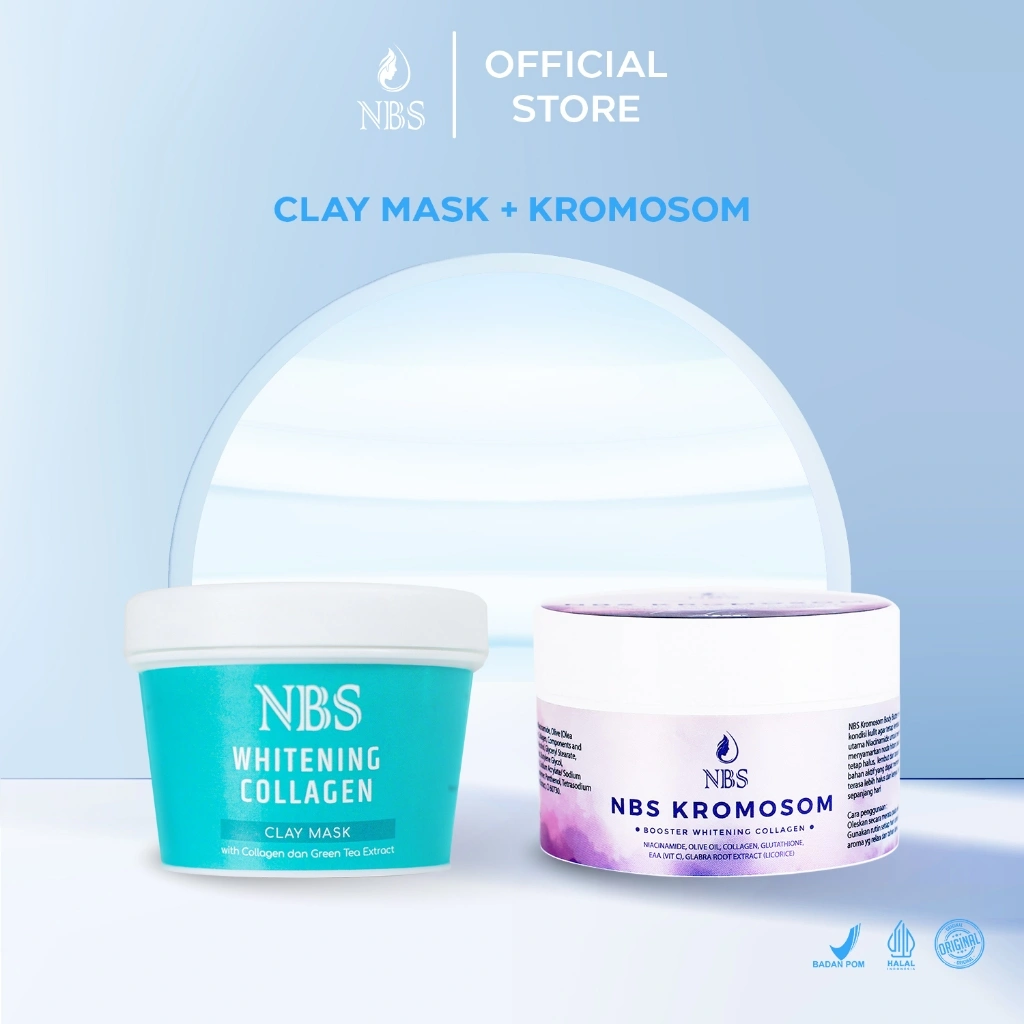 NBS Clay Mask + Kromosom Body butter