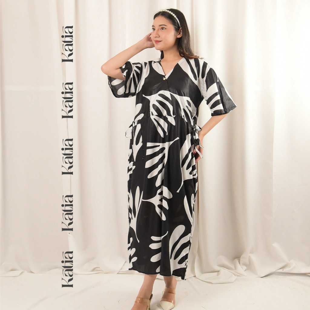 Longdress Kimono Lengan Lonceng LD120 Busui Friendly ET3