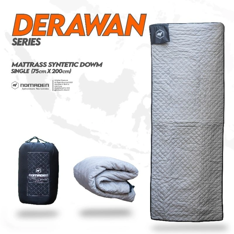 Matras Outdoor - Matras Ultralight Syntetic Down Nomaden Derawan Single Series