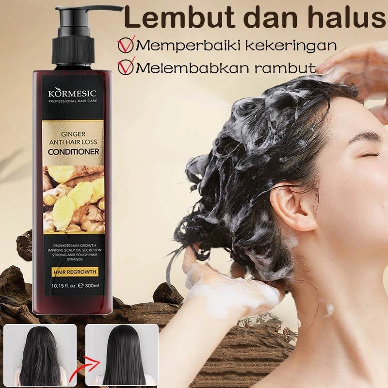 Kondisioner rambut jahe anti rambut rontok anti ketombe kondisionerjahe anti gatal