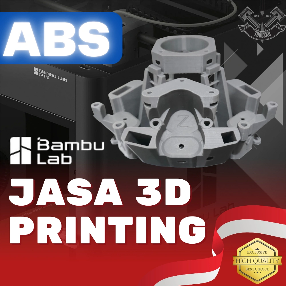 Cetak 3D Printing / Objek 3D / 3 Dimensi Bahan ABS
