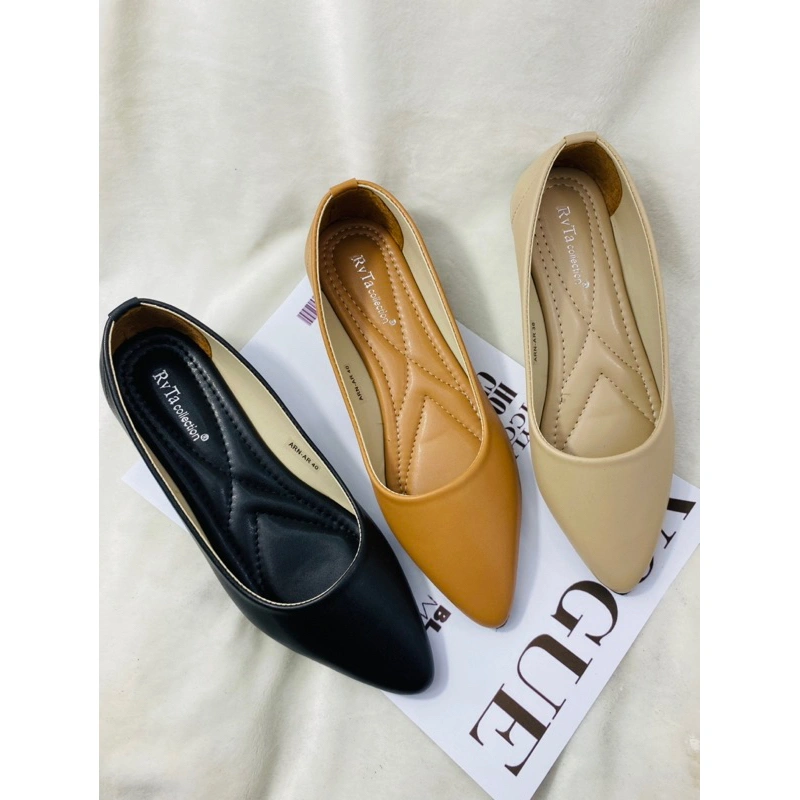 sepatu wanita flats shoes formal simple